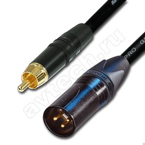 XLR-RCA кабель PerCon PA-58**